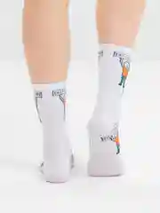 Носки с принтом "Бесишь меня"
