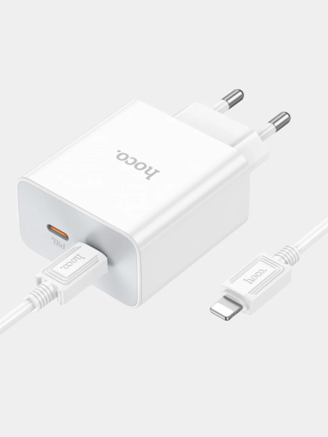 Белый сетевое зарядное устройство C108A PD35W, для зарядки Samsung, Apple, Honor, Huawei