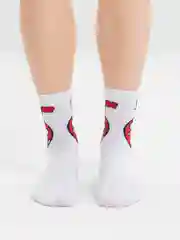 Молочный носки мужские, длинные