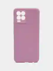 Сиреневый чехол Realme 8 / Realme 8 Pro Реалми 8 / 8 Про силиконовый цветной матовый