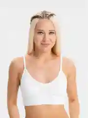 Белый топ женский, базовый