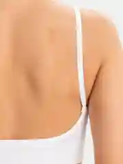 Белый топ женский, базовый
