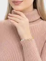 Браслет "LOVE" с жемчугом