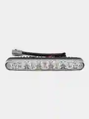 Дневные ходовые огни, 6 LED, линзы в алюминиевом корпусе, 170 мм, 2 штуки