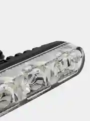 Дневные ходовые огни, 6 LED, линзы в алюминиевом корпусе, 170 мм, 2 штуки