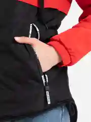 Красный женская куртка весна осень