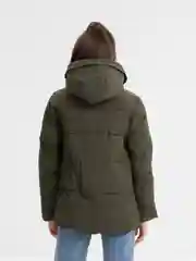 Зеленый куртка женская зимняя