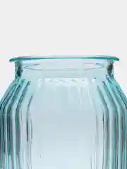 Бирюзовый ваза стеклянная