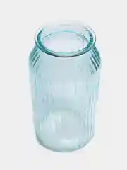 Бирюзовый ваза стеклянная