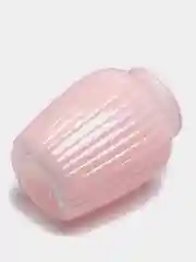 Розовый ваза стеклянная