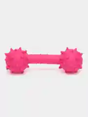 Розовый резиновая игрушка грызунок с погремушкой