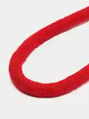 Красный погрызушка для собак с канатом
