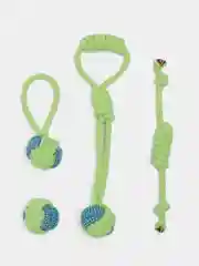 Лайм набор канатных игрушек, для собак и кошек