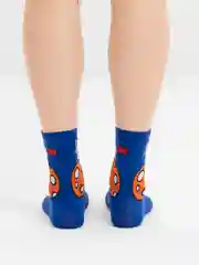 Лазурный носки мужские, длинные
