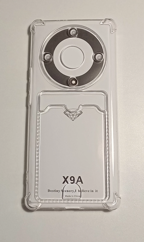 Чехол HONOR X9a с усиленными углами и  отделением для пластиковой карточки