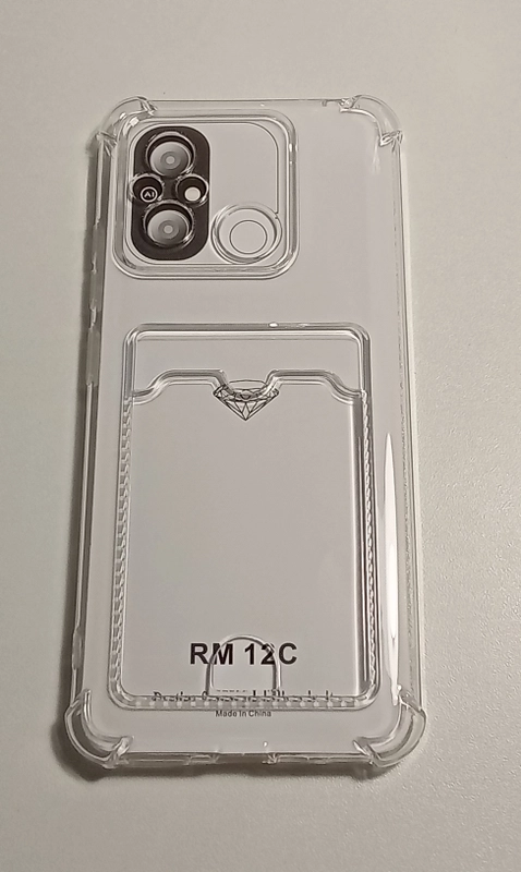 Чехол с усиленными углами и карманом для карты для XIAOMI REDMI 12C