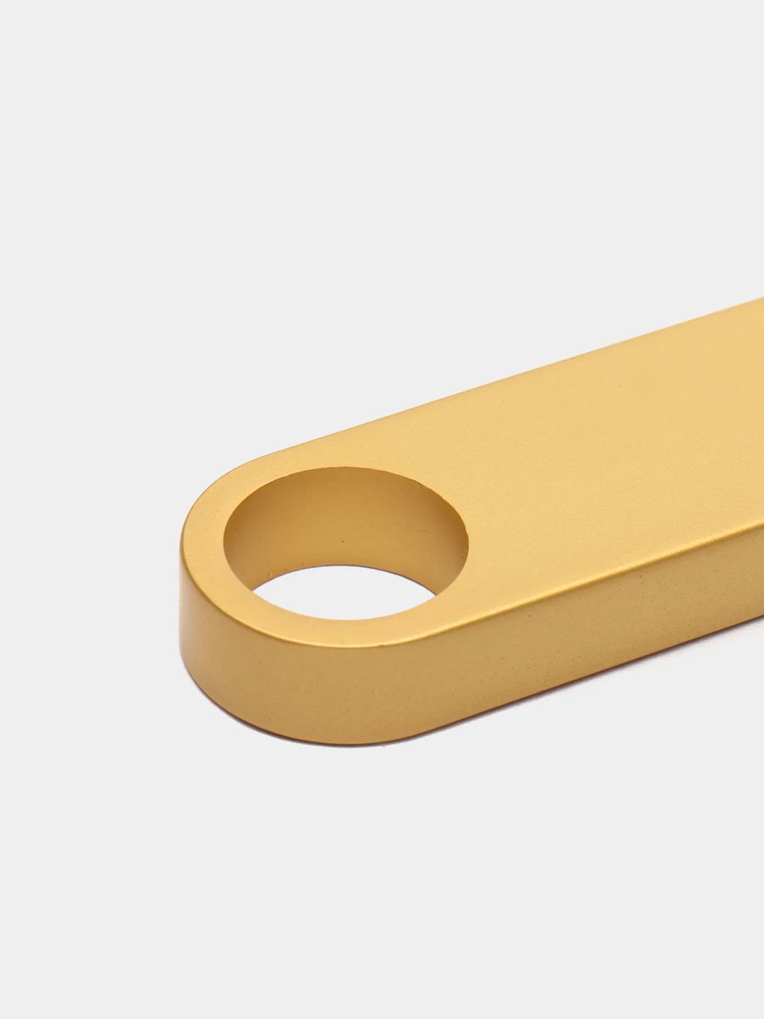Золотой флешка USB 2.0, 5 объёмов, металлическая