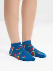 Синий женские носки