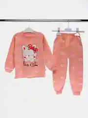 Молочный пижама детская для девочки и для мальчика