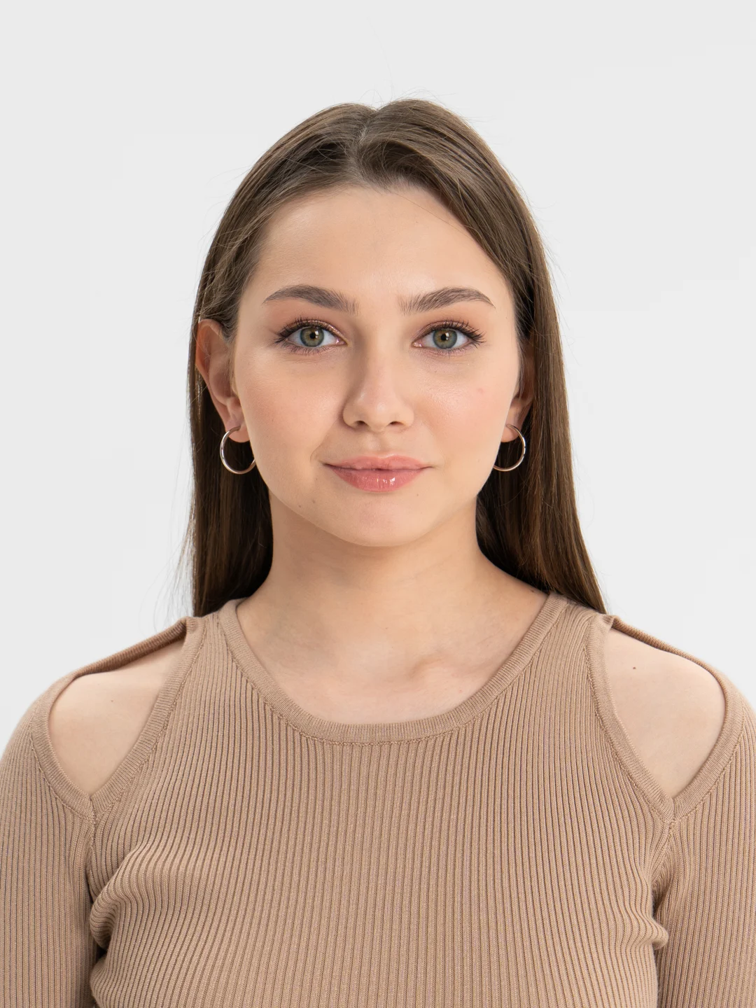 Серебряный серьги кольца  КОНГО.Серьги XUPING JEWELRY
