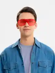 Красный светящиеся очки