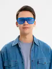 Лазурный светящиеся очки