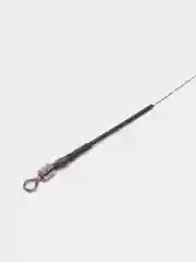 Крючок Curve Shank Hook с поводком и волосяной оснасткой (Карповый монтаж), 2 шт
