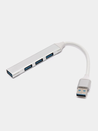 Хаб Type-C на USB, USB на 4 порта USB, 4 х USB, для Macbook (Макбука)