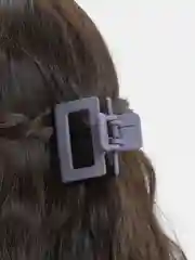 Алый заколка краб 5 см