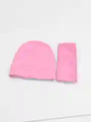 Конфетный комплект демисезонный шапка и снуд для девочки 3-7 лет . Шапка демисезонная для девочки