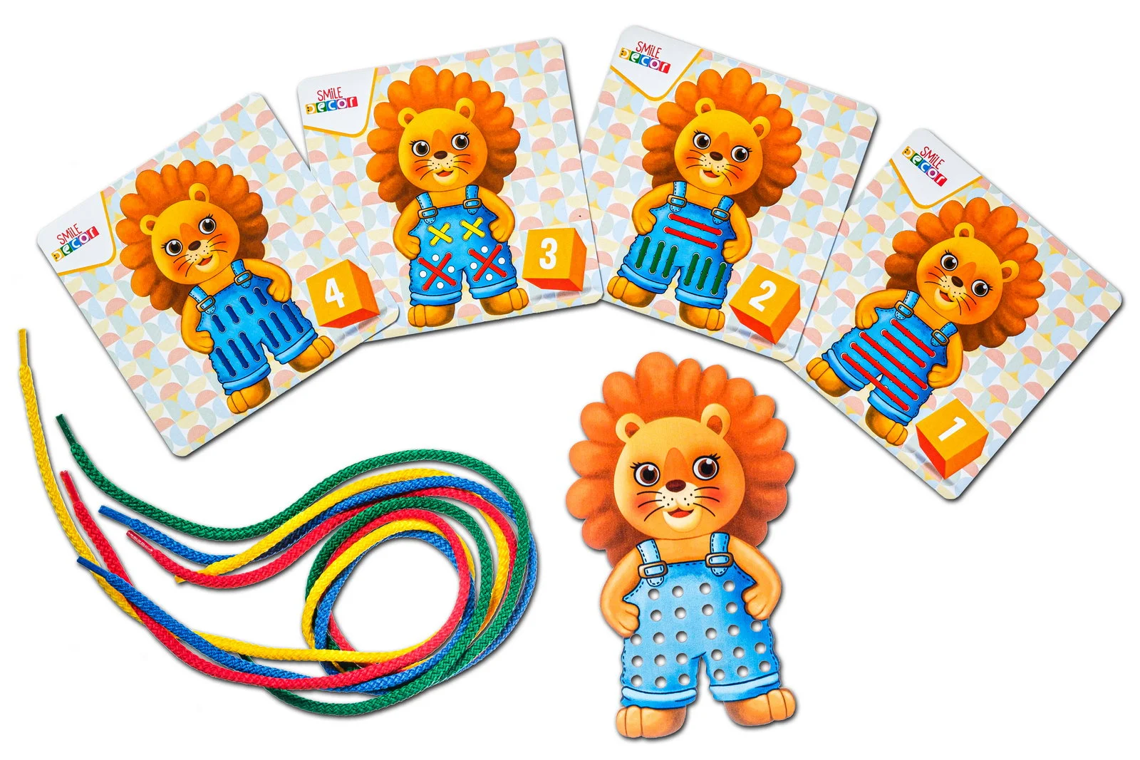Голубой шнуровка "Тигренок", "Зайка", "Матрешка"