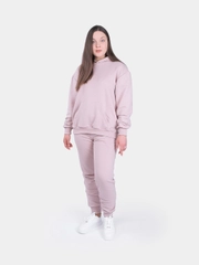Спортивный костюм, женский, бежевый