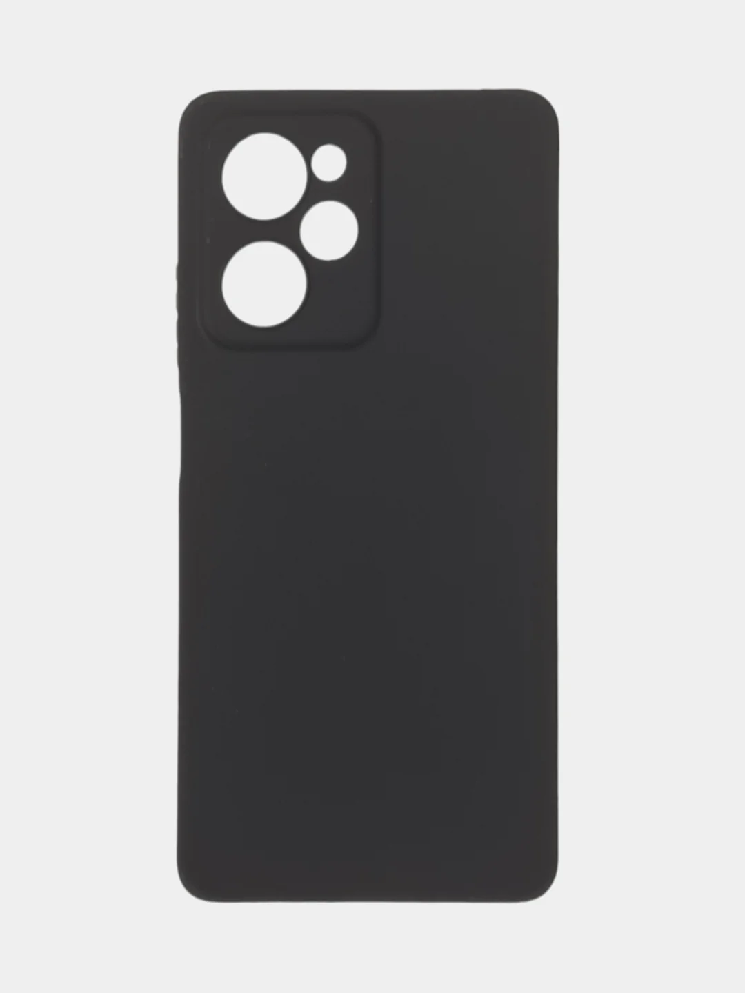 Чехол для Poco X5 Pro 5G / Redmi Note 12 Pro Speed Edition, силконовый, матовый, черный