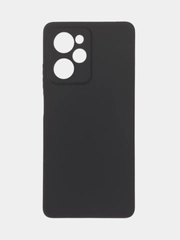 Чехол для Poco X5 Pro 5G / Redmi Note 12 Pro Speed Edition, силконовый, матовый, черный