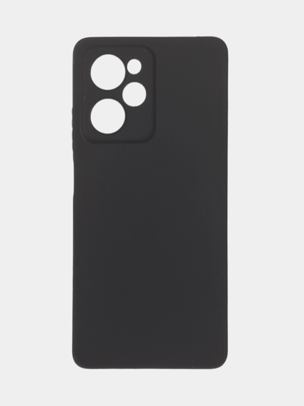 Чехол для Poco X5 Pro 5G / Redmi Note 12 Pro Speed Edition, силконовый, матовый, черный