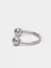 Серебряный пирсинг для носа, циркуляр, 1 шт