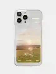 Белый чехол "Sunrise" для iPhone 7/8 Plus, 11, 12 Pro Max, 13 Pro Max, XR, XS Max