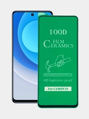 Защитная керамическая глянцевая пленка Tecno Camon 18 Camon 19 Pova Neo 2 Infinix Hot 11S