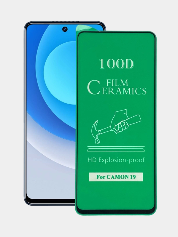 Защитная керамическая глянцевая пленка Tecno Camon 18 Camon 19 Pova Neo 2 Infinix Hot 11S