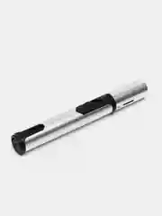 Серебряный зажигалка газовая, газовая горелка
