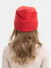 Багровый шапка детская