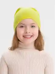 Желтый шапка детская
