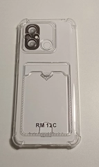 Чехол XIAOMI REDMI 12C с усиленными углами и карманом для карт