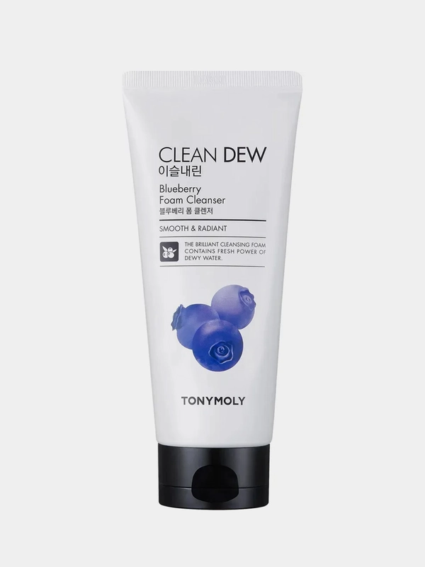 TONYMOLY Очищающая пенка для умывания с экстрактом черники, 180 мл
