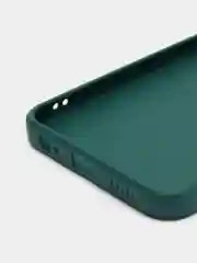 Зеленый чехол для Vivo Y16 (Виво у16), силиконовый
