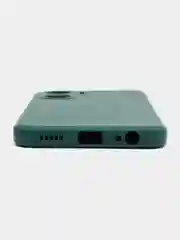 Зеленый чехол для Vivo Y16 (Виво у16), силиконовый