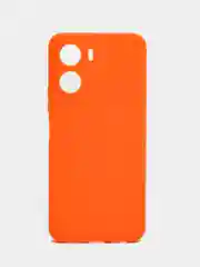 Оранжевый чехол для Vivo Y16 (Виво у16), силиконовый