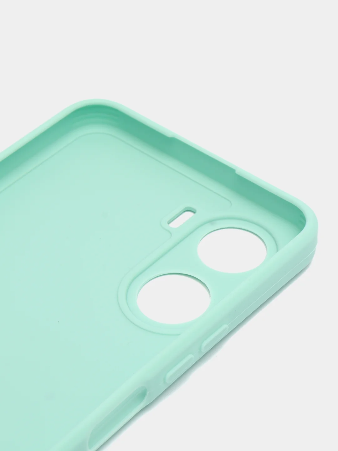 Бирюзовый чехол для Vivo Y16 (Виво у16), силиконовый