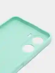 Бирюзовый чехол для Vivo Y16 (Виво у16), силиконовый