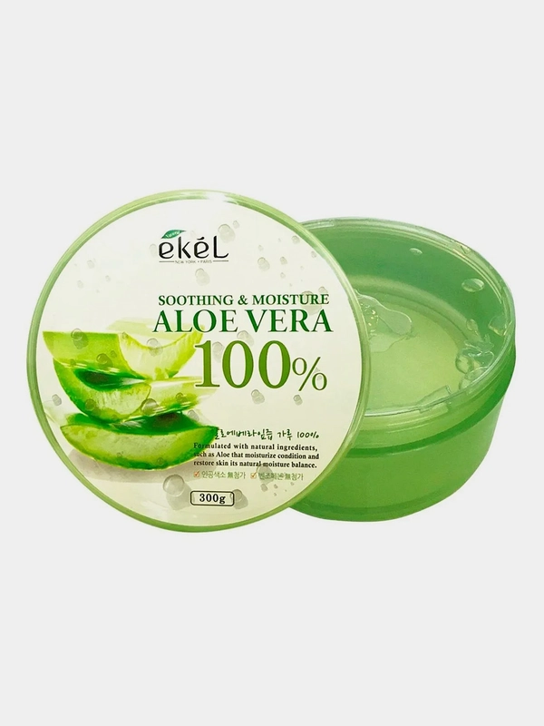 EKEL   Универсальный гель с экстрактом алоэ вера Aloe Vera 100%, 300 г